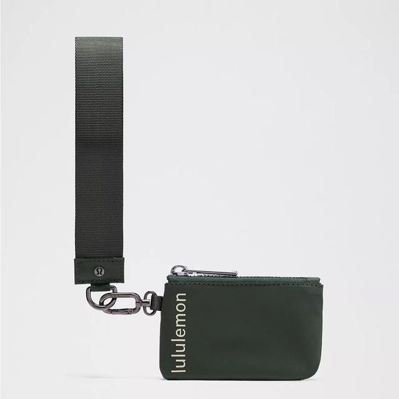 Lululemon Dual Pouch Wristlet- Rainforest Green/Honeydew - Picture 5 of 6